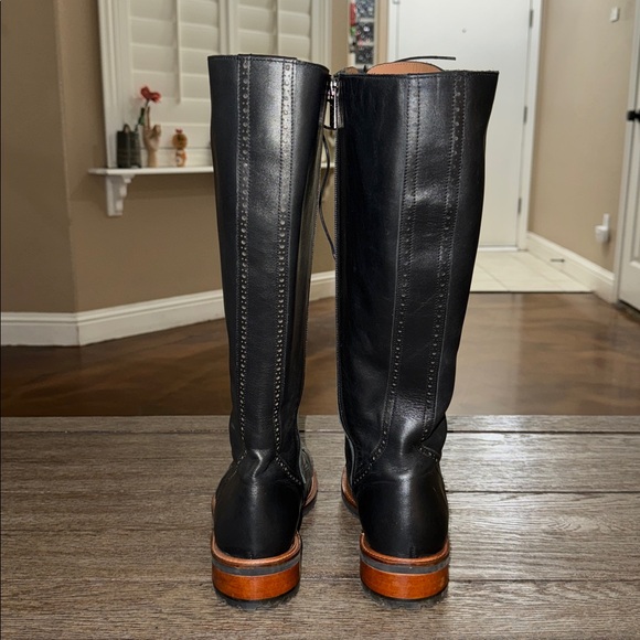DuoBoots Marvel Knee High Boots Black Leather NWOT - Picture 5 of 14